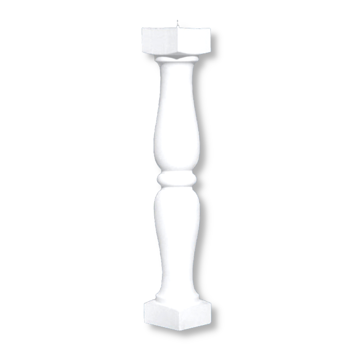 Prefabricated concrete baluster model Roma