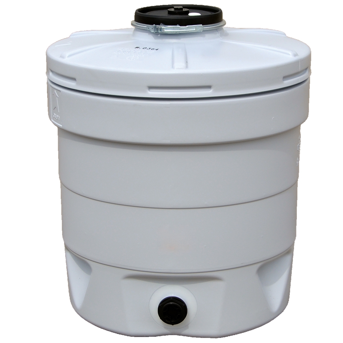 Aquatonne 350l kreisförmiger Wassertank