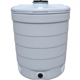 1000l Aquatonne runder Wassertank