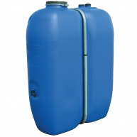 1000l quadratischer Wassertank BTV Aquablock (Türgang)