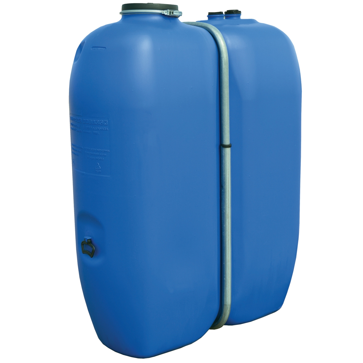 Depósito de agua cuadrado de 1000l BTV Aquablock (paso de puerta)