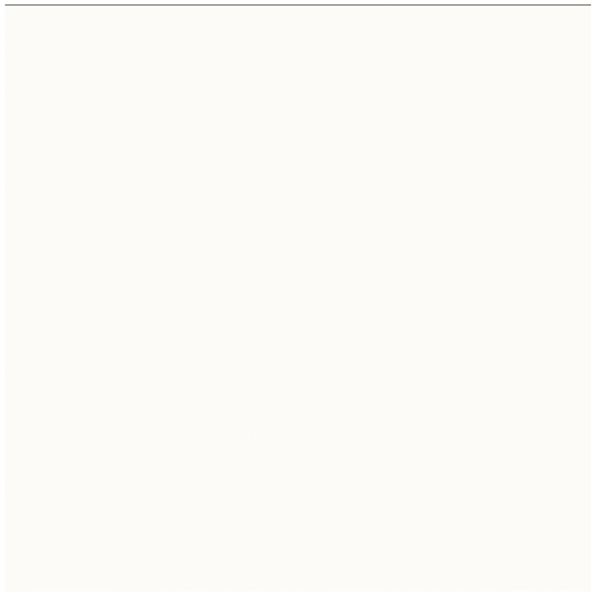 Fotografia de algodão branco de Chicago 14,7x14,7 (caixa 1,01 m2)