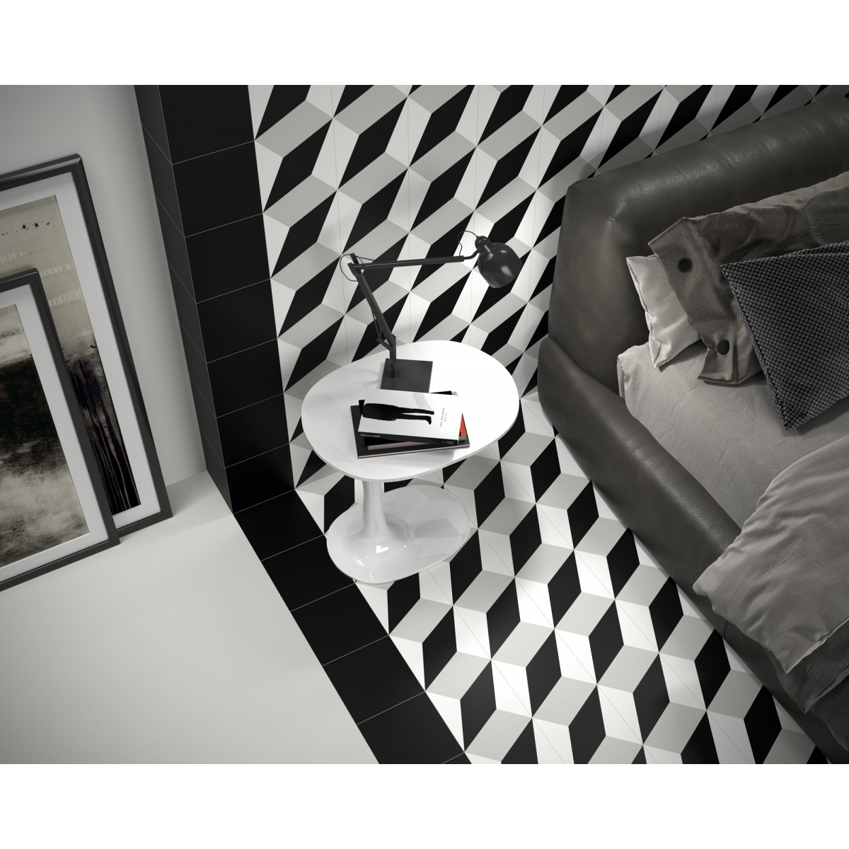 Ambiente Black 20x20