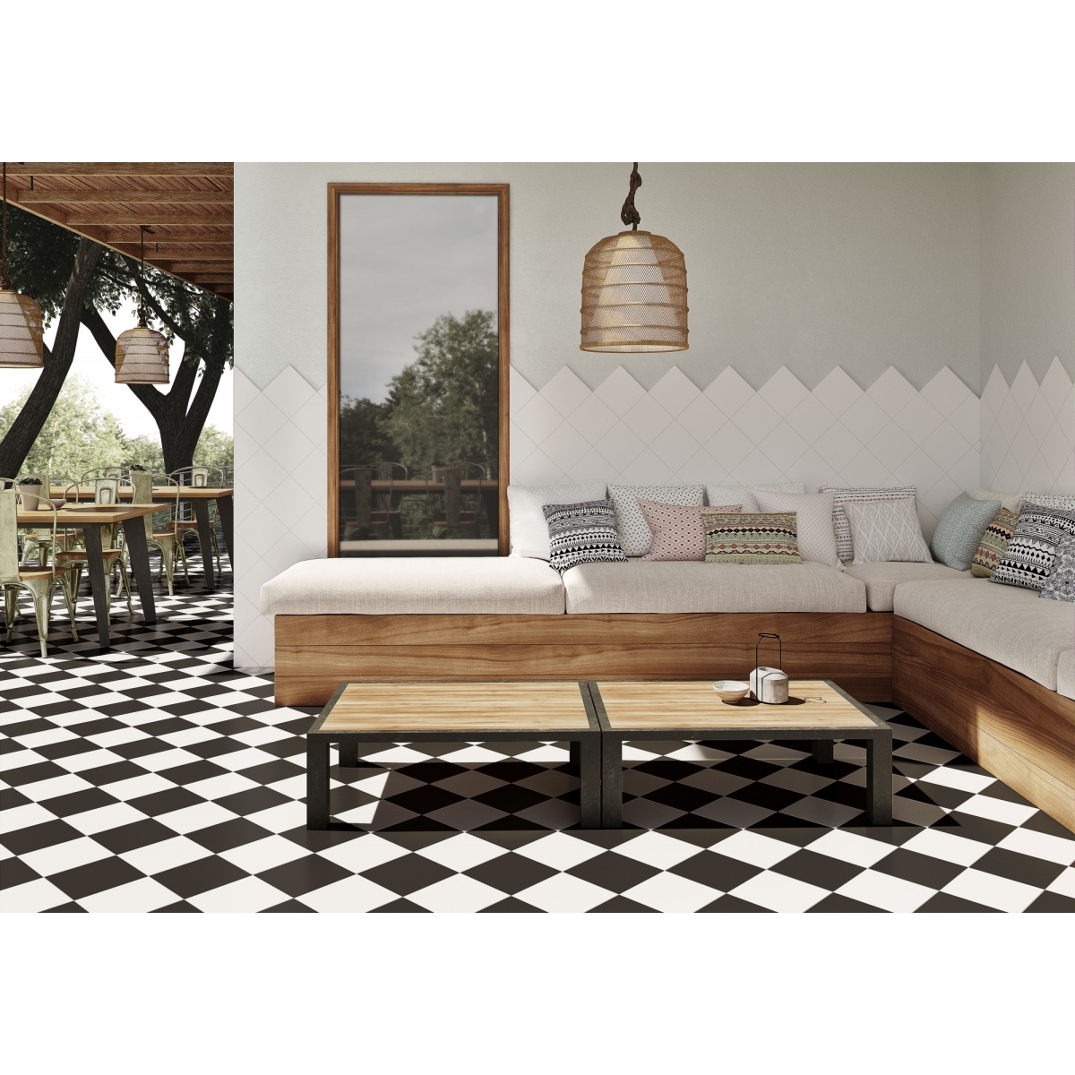 Ambiente Blanc 20x20