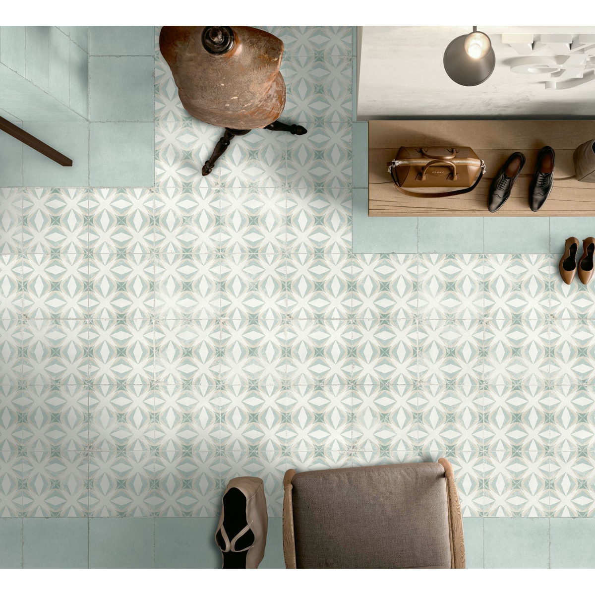 Photos de Valencia Environment Sage 20x20 (Boîte 0,56 m2) [48670]