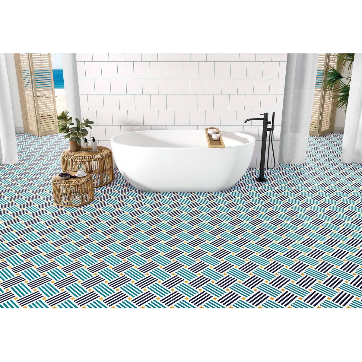 Atmosphère de Santorin 20x20