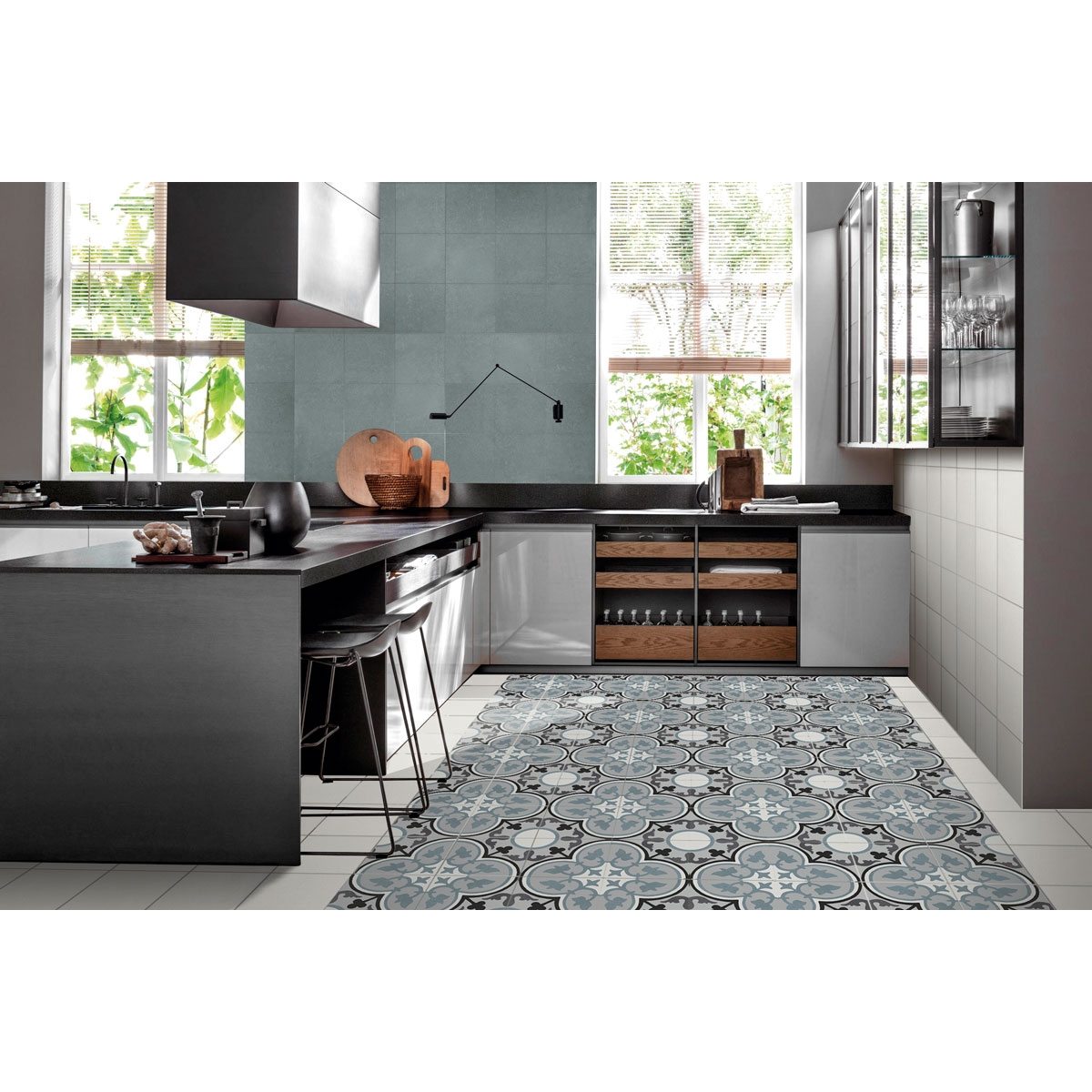 Gaudi Pearl 20x20 dune Ceramic Ambiance