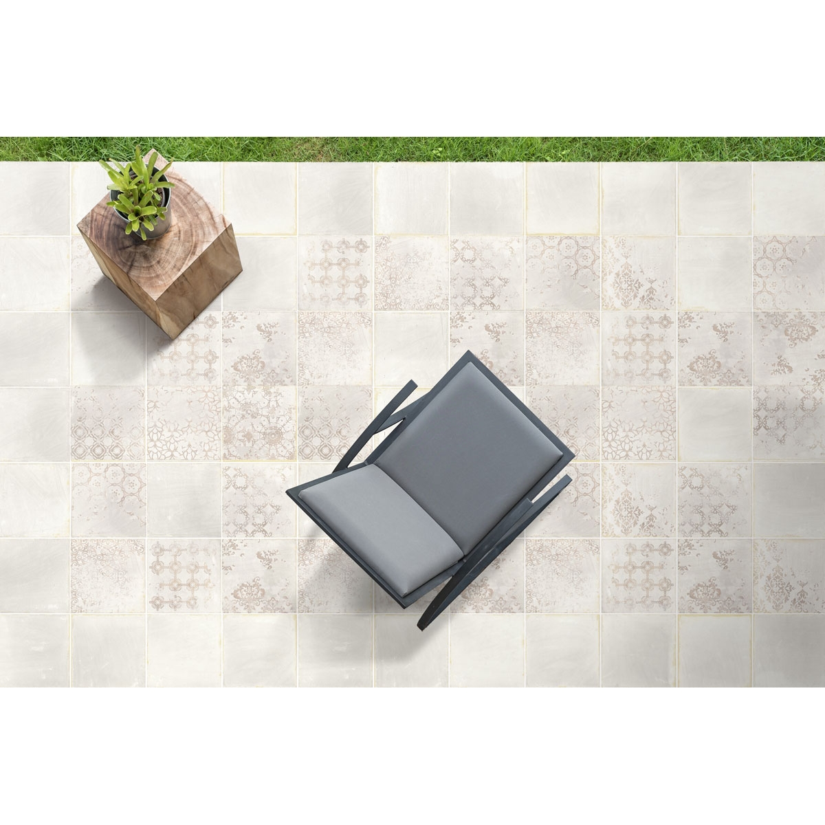 Terracota Decor Ambiente Branco 20x20