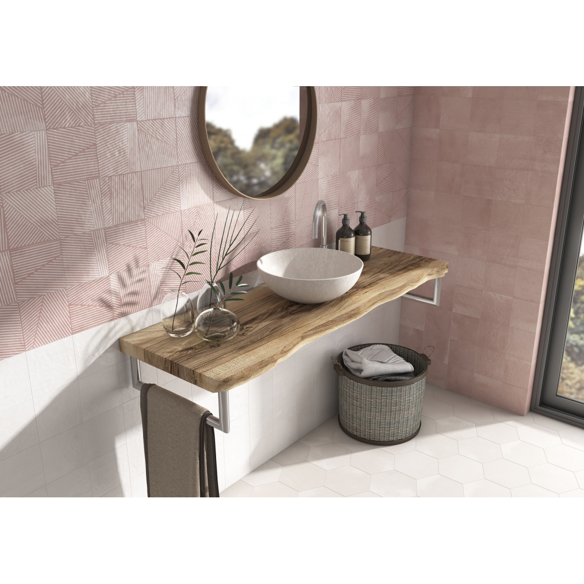 Berlim Flamingo Matt 14.7x14.7