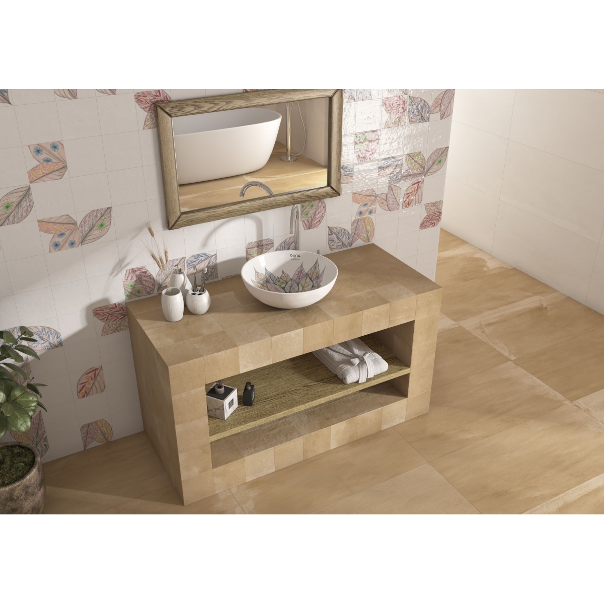 Fotos ambiente de Berlin Terra Matt 14,7x14,7 (Caja 0,95 m2) [49060]