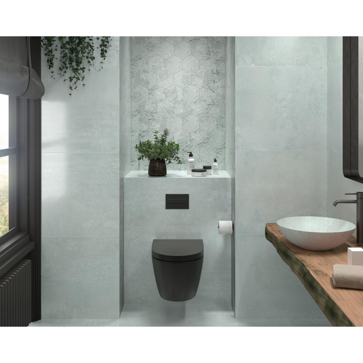 Fotos ambiente de Magnet Argent-Lap 60x120 (Box 1.43 m2)