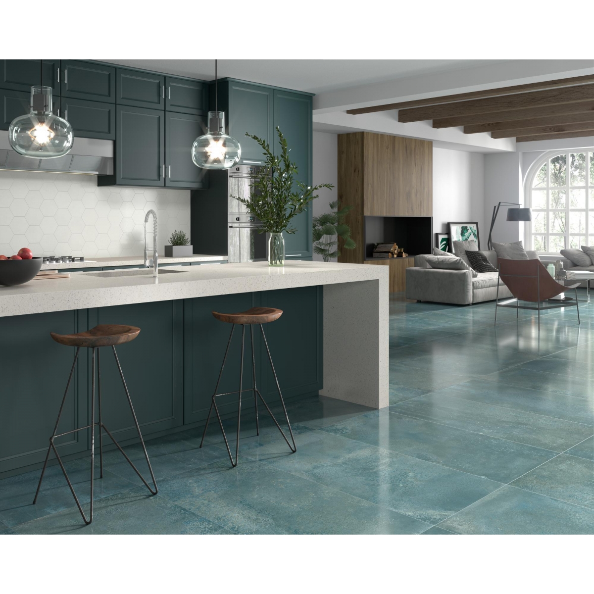 Fotos ambiente de Magnet Petrol-Lap 60x120 (Box 1.43 m2) [49219]