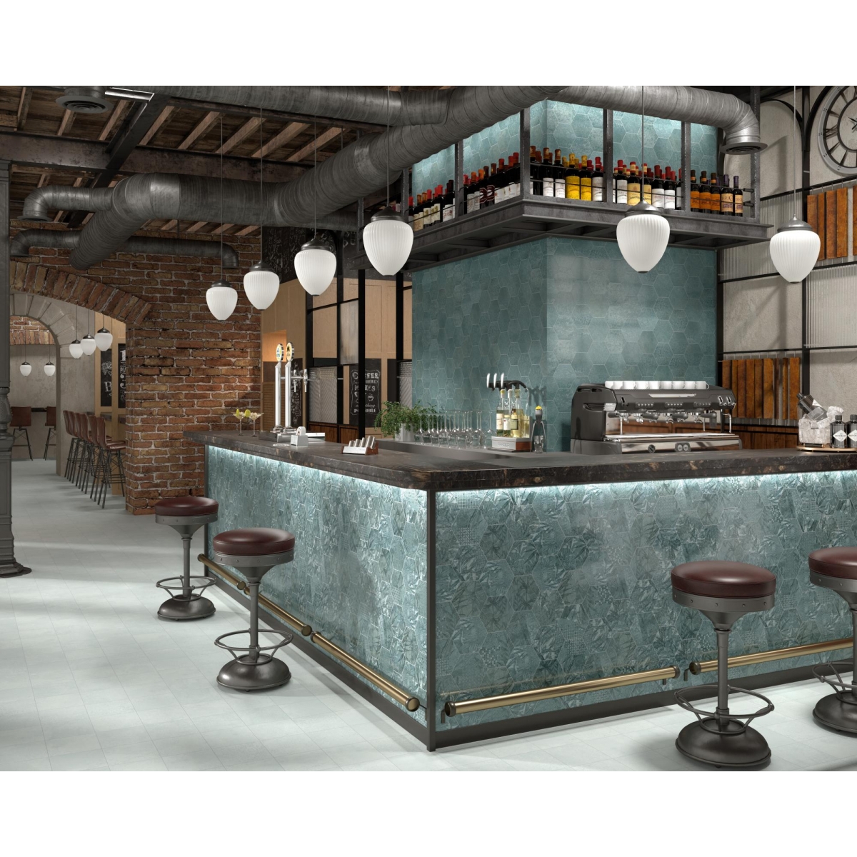 Magnet Tropic Petrol 15x17 Ambiente