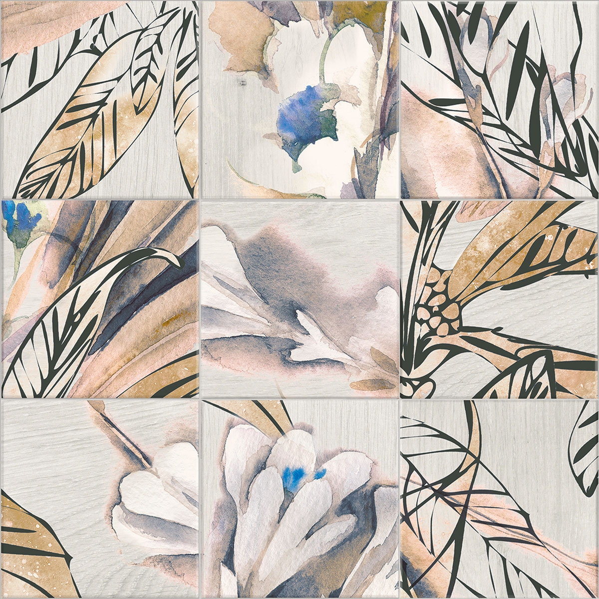 Bottega Decor Autumn Leaves 20x20 (m2) 7