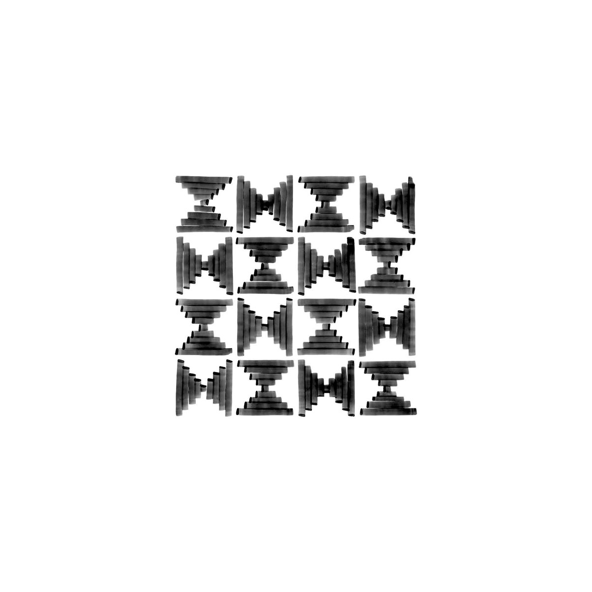 Wilder Sombra 20x20 - Pavimento hidráulico Porcelánico para interior y exterior