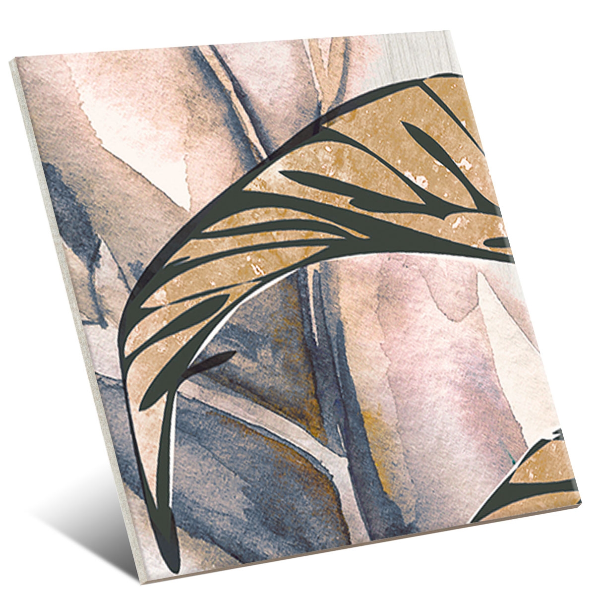 Peinture murale Feuilles d’automne 120x120 (ud) 2