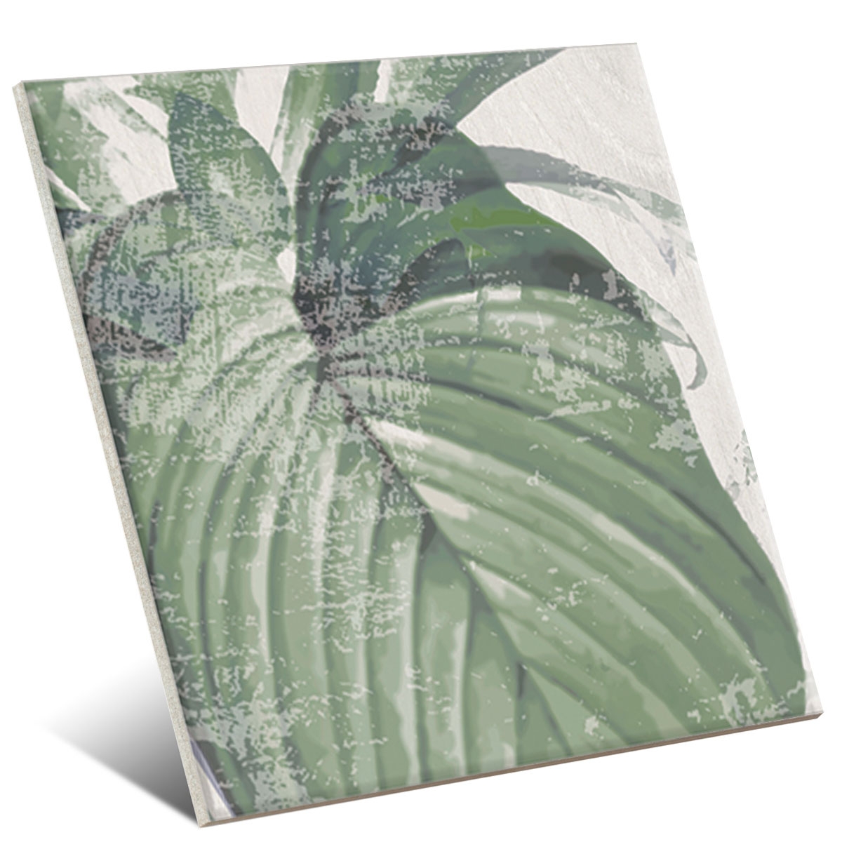 Peinture murale Feuilles de Printemps 120x120 (ud) 3