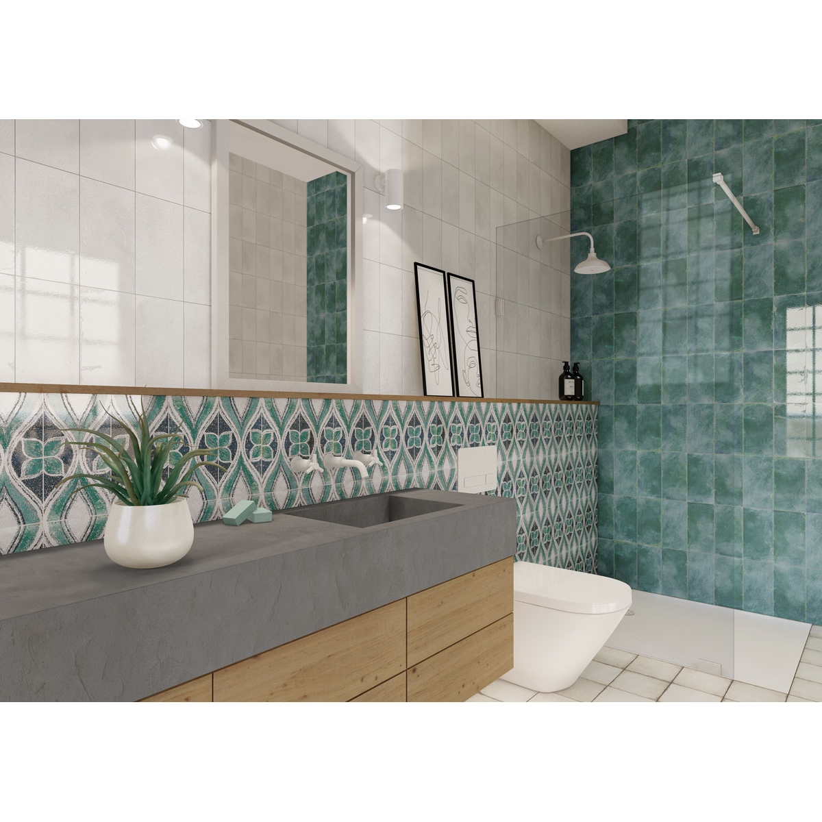 Riviera Turquoise 15x30 (caja 1 m2) 6