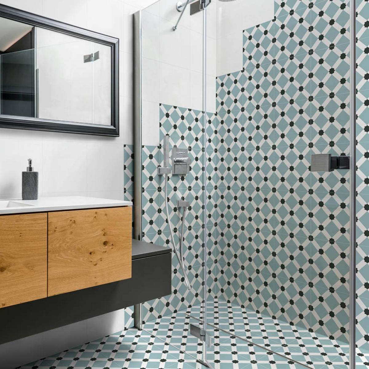 Détail de la nuit de Barcelone 25x25 (m2)