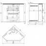 Cuisinières à Bois FM HL-100-R FM Calefacción - Cuisinières à Bois d’angle au meilleur prix en ligne
