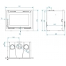 FM I-170 (70cm) - Insertable wood stove without turbines