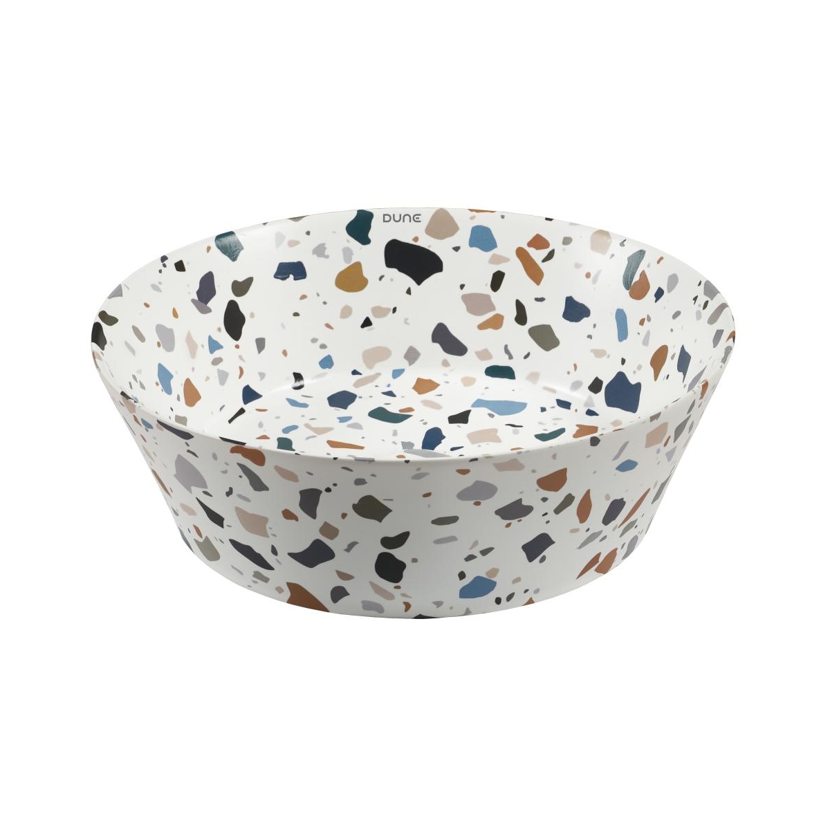 Terrazzo-Keramikspüle 35x35x12cm