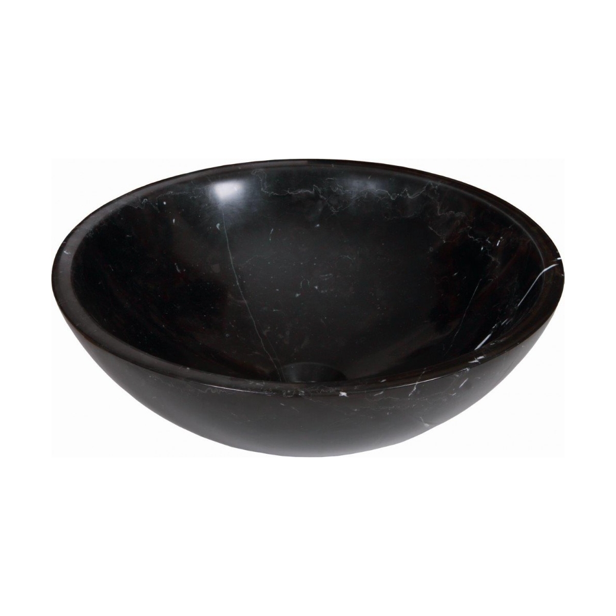 Marquina évier en pierre 42X42X14cm