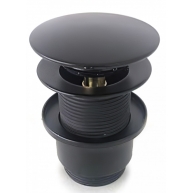 Valve à clic One Touch noir mat