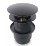 One Touch Matte Black Click Clack Valve