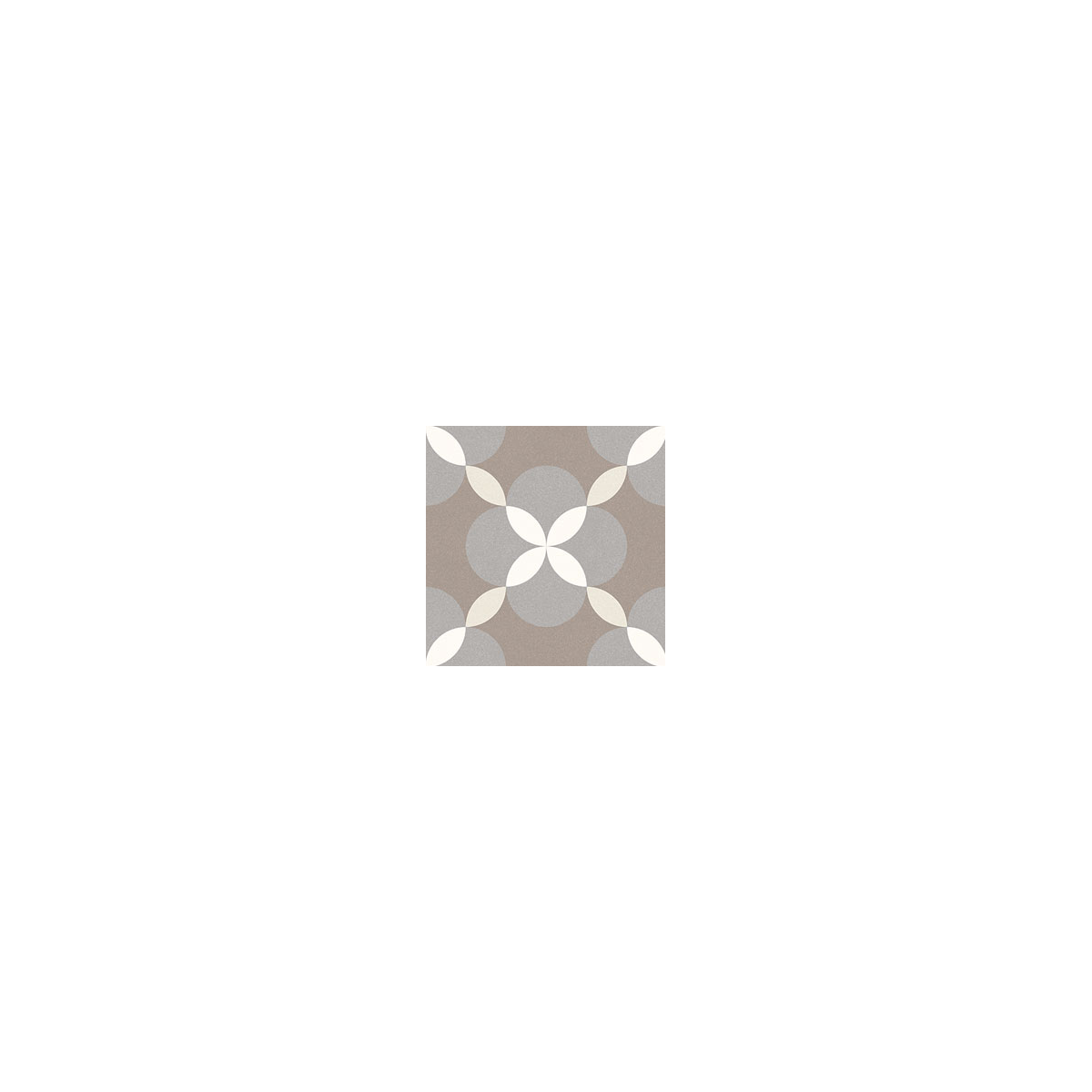 Losas hidraulico interior y exterior Atelier Geo Brown a precio económico