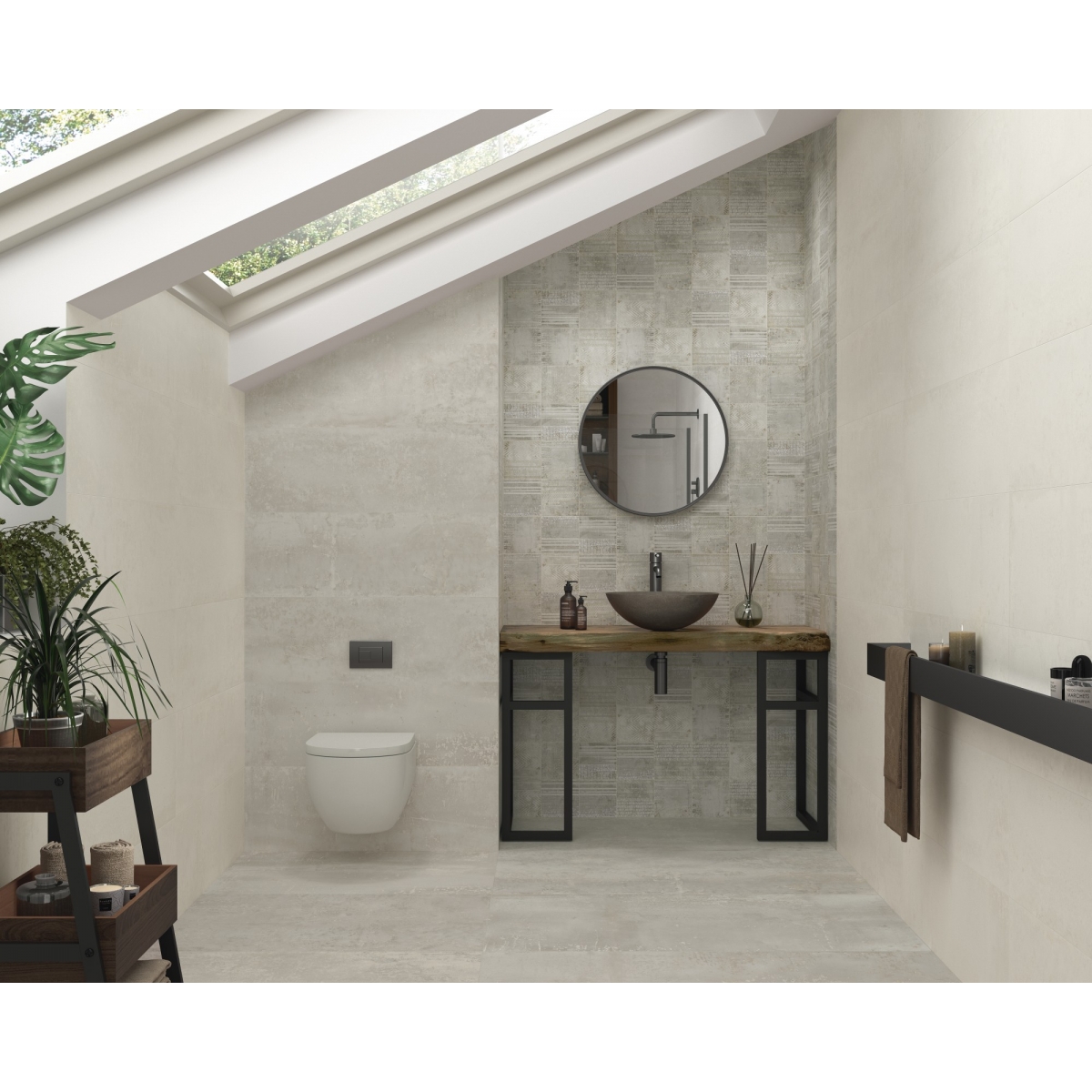 Ambience Berlin Graphite 1 Keramikwaschbecken