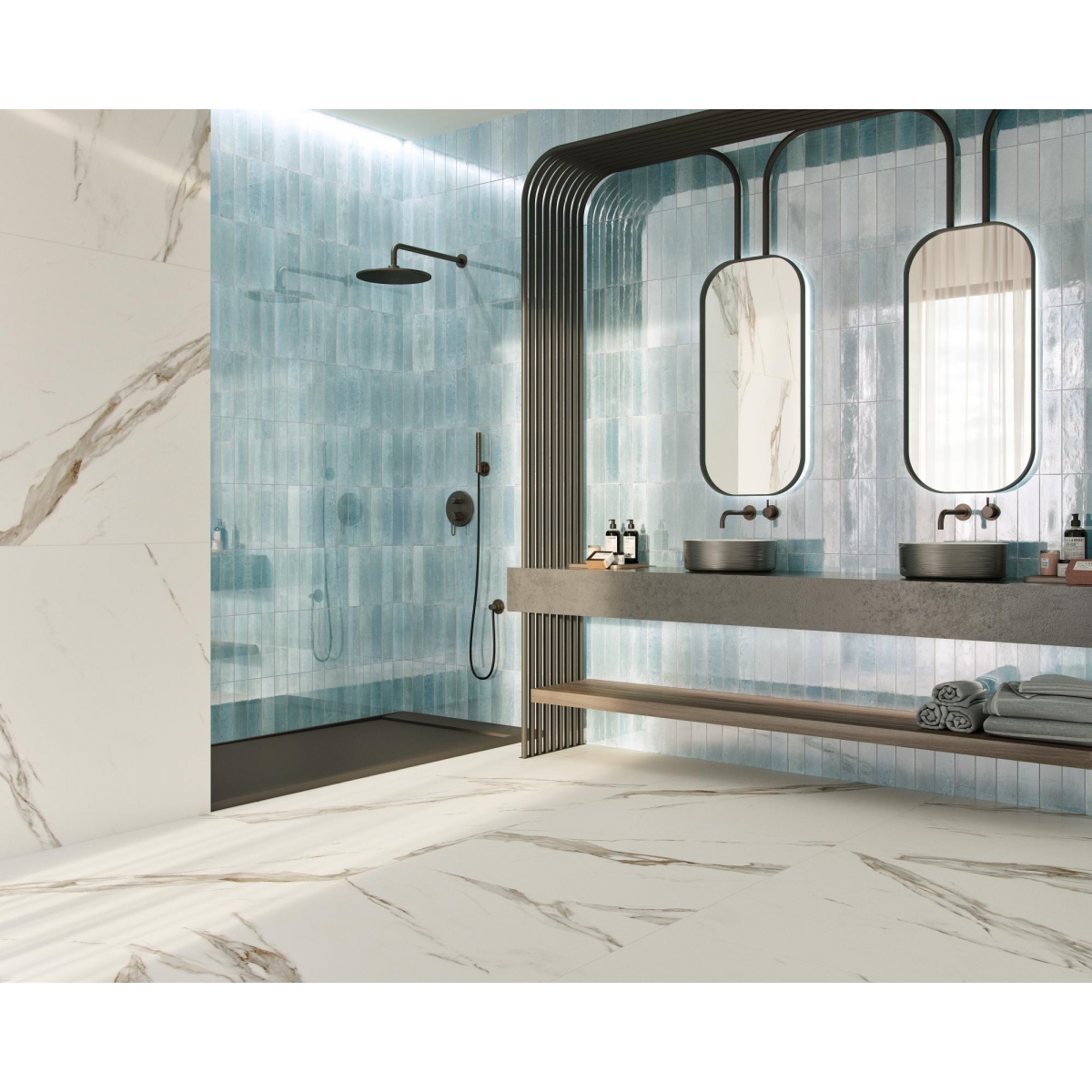 Heller Duo Keramikspüle 36x36x12cm 2