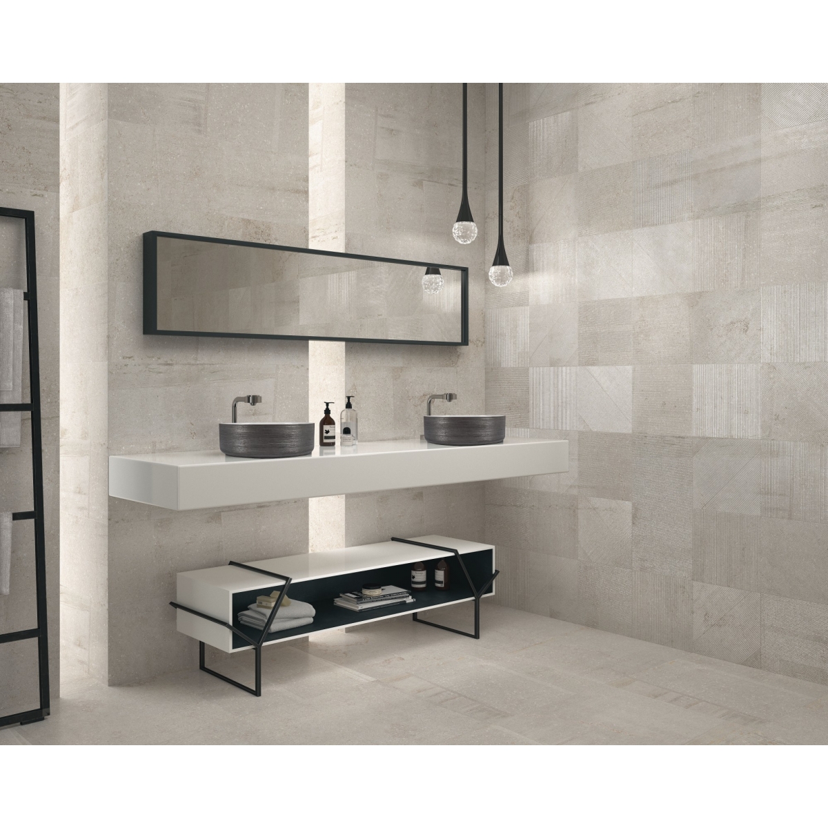 Lavabo de cerámica Heller Duo 36x36x12cm 1