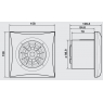 Badezimmer-Extractor SILENT-100 CZ 2
