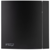 SILENT-100 CZ DESING Exaustor de banheiro preto