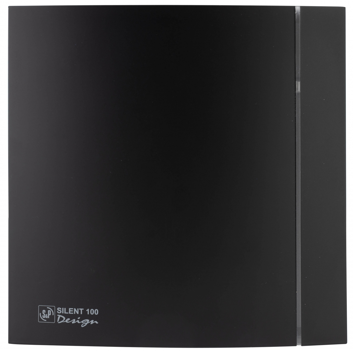 SILENT-100 CZ DESING Exaustor de banheiro preto