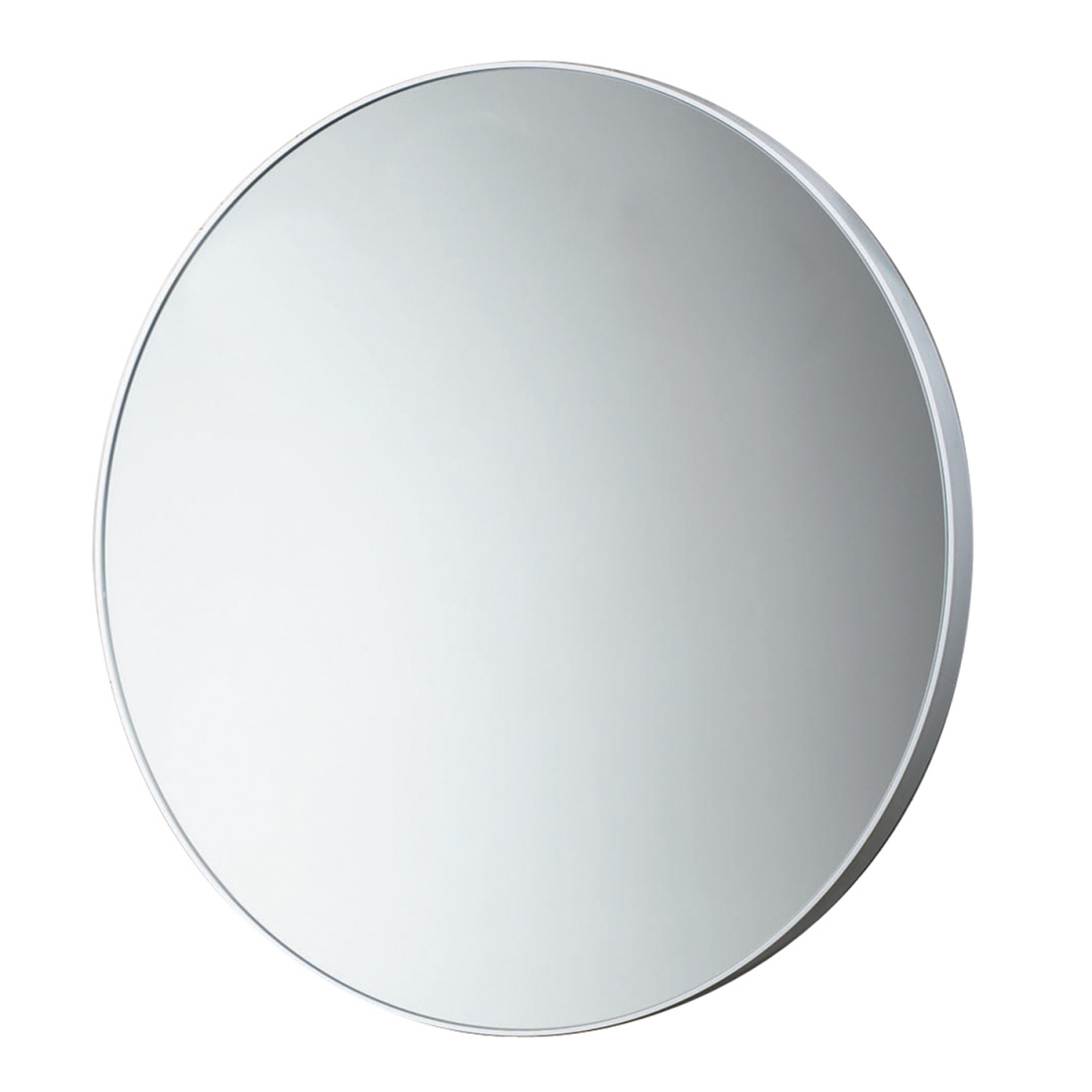 Détail du miroir 60 cm avec cadre blanc