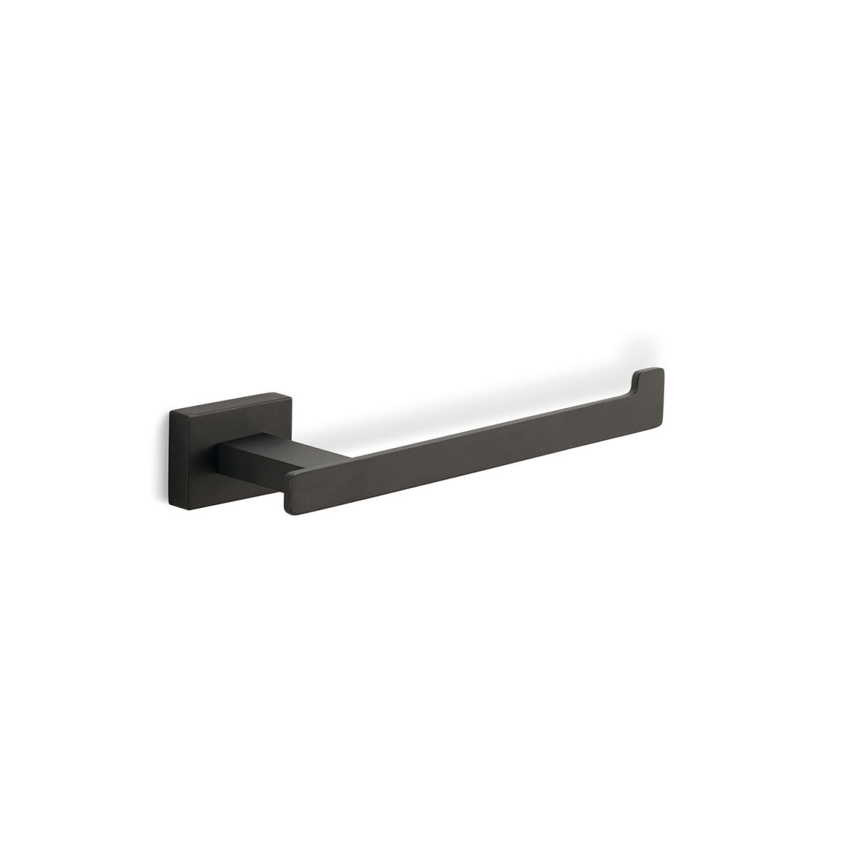 Ambient photos of Atena Matte Black Toilet Paper Holder [49867]