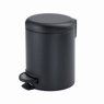 Detail of 3 Lt Potty Matte Black Wastebasket