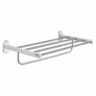Photos ambiantes de Febo Chrome Double Towel Rack [49883]