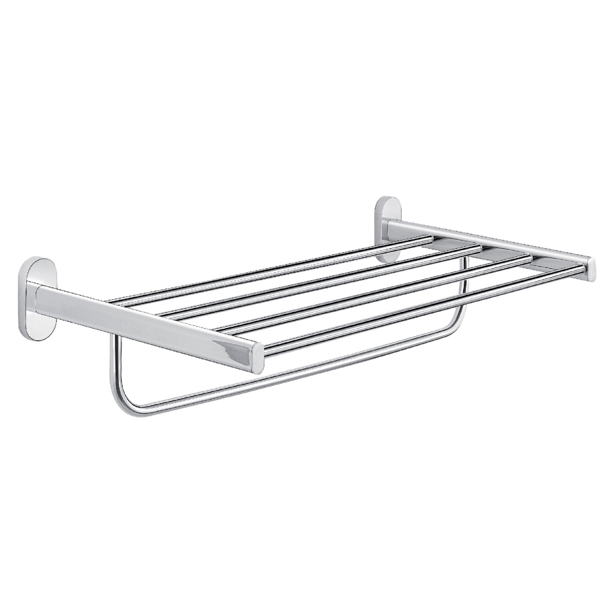 Ambient photos of Febo Chrome Double Towel Rack [49883]