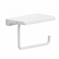 Porte-rouleau avec plateau de support blanc