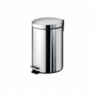 Ambient photos of Aregenta Chrome 7 Lt Trash Can [49904]