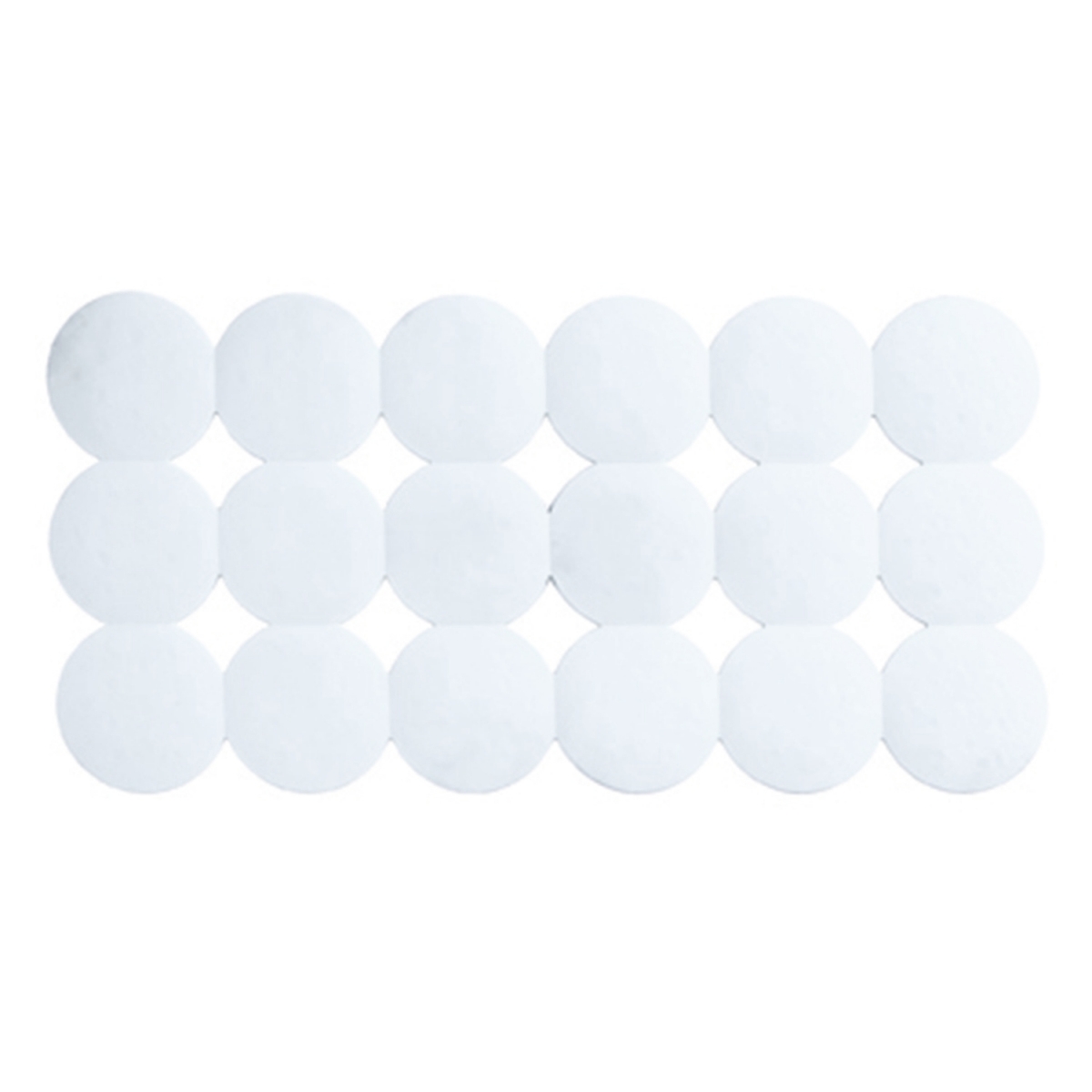 Detail des rutschfesten 79x40 cm Giotto White