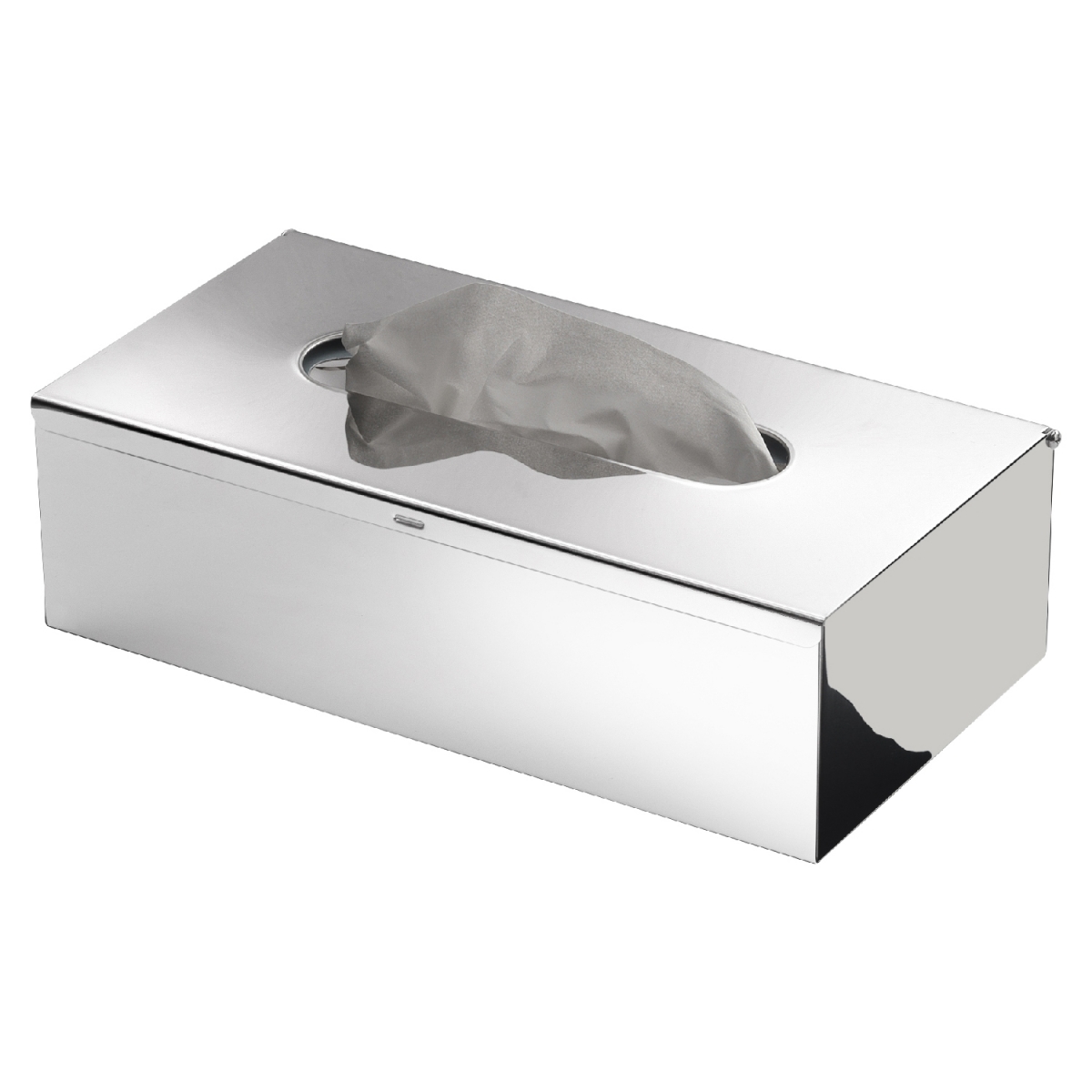 Ambient photos of Chrome Rectangular Scarf Holder