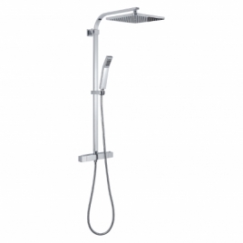 Extendable shower column Star mix 01 chrome extendable shower column