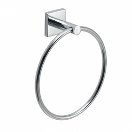 Fuji Chrome Ring Towel Rack