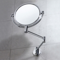 Michel Chrome Wall Magnifying Mirror