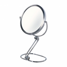 Miroir loupe chromé