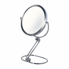 Miroir loupe chromé